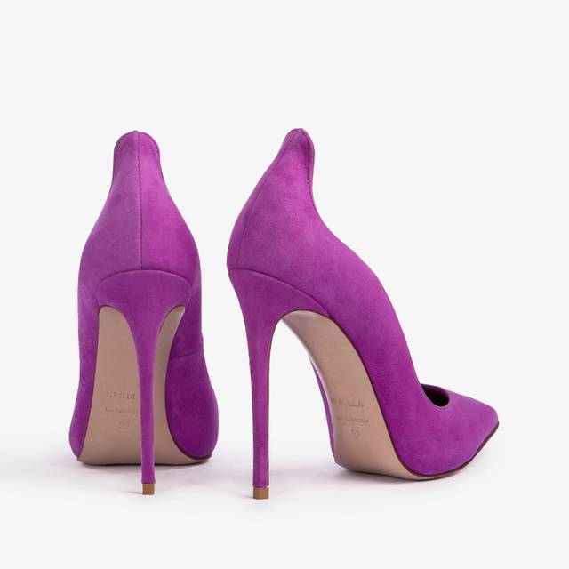 Le Silla Décolleté camoscio lavanda darling Qualità