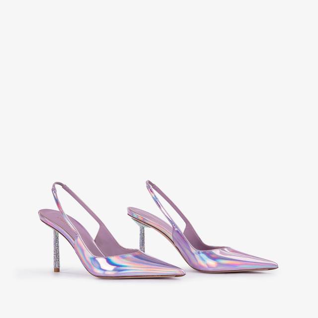 Le Silla Slingback iridescente lavanda darling Soddisfazione Garantita