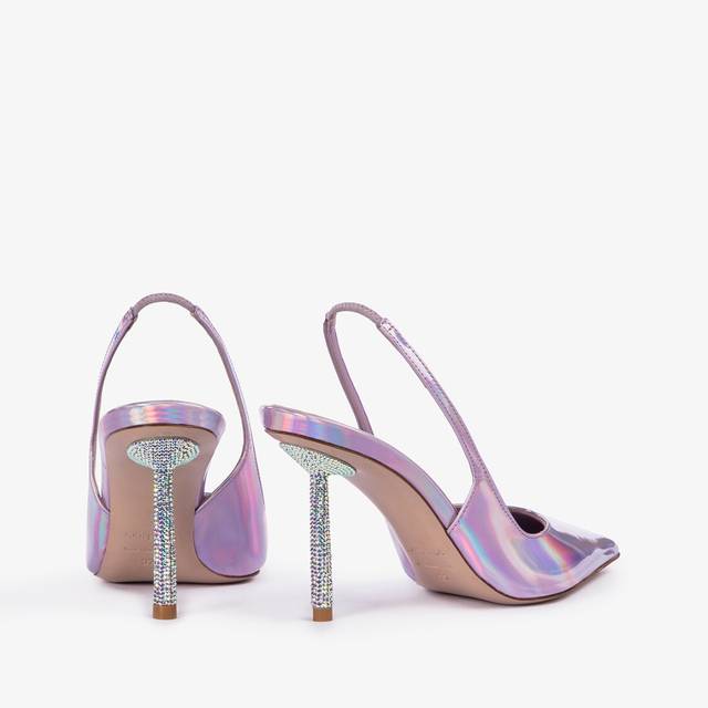 Le Silla Slingback iridescente lavanda darling Soddisfazione Garantita