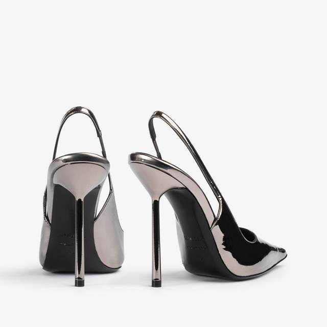 Le Silla Slingback metallizzata peltro Prezzo Ridotto