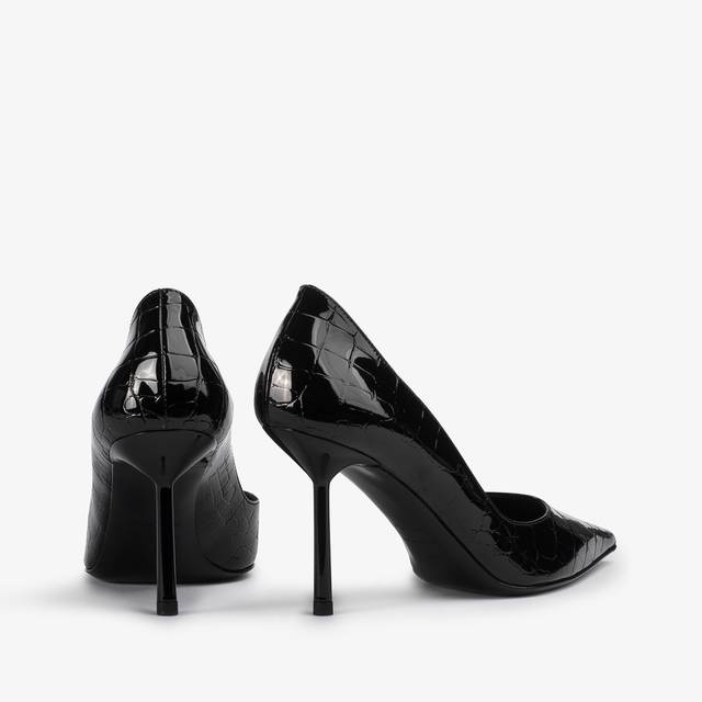 Le Silla Décolleté stampa cocco nera Offerta