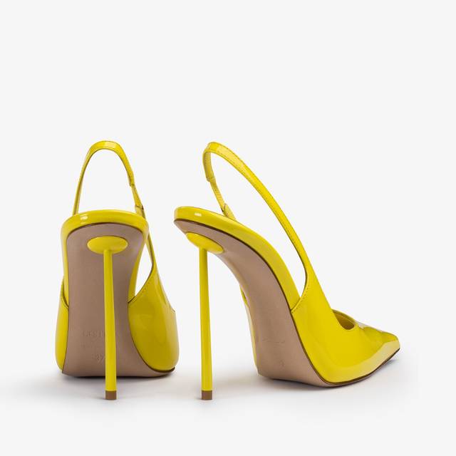 Le Silla Slingback vernice gialla stella I Più Venduti