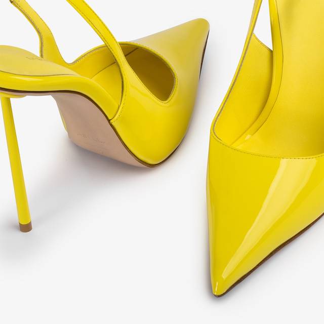 Le Silla Slingback vernice gialla stella I Più Venduti