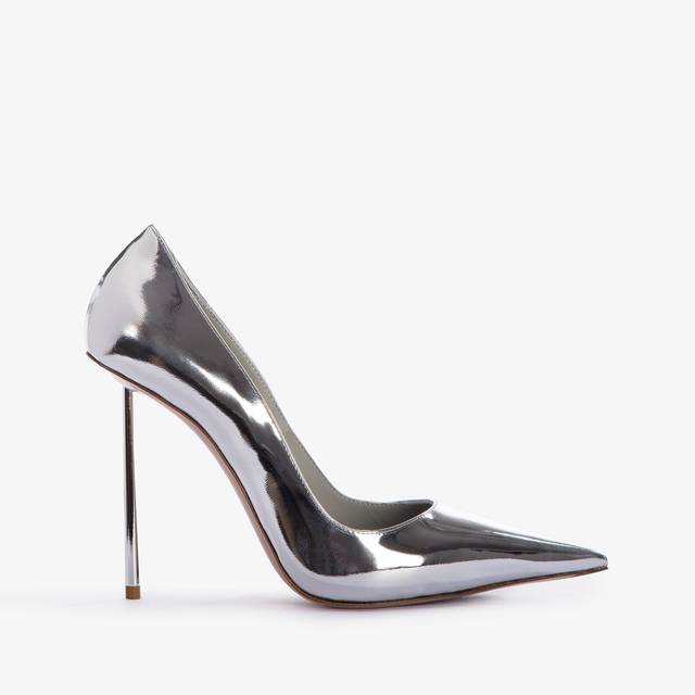 Le Silla Décolleté metallizzata argento Shopping Online