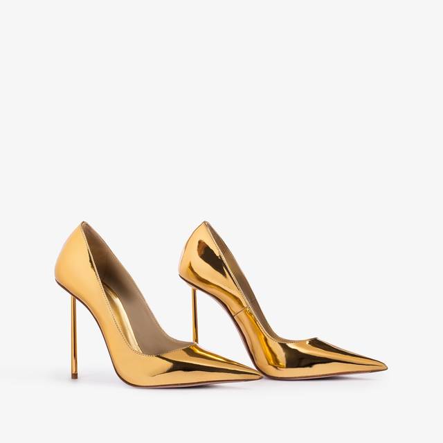 Le Silla Décolleté metallizzata oro pepita Affare Del Giorno