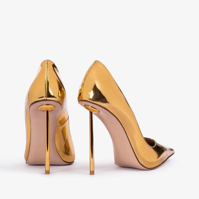 Le Silla Décolleté metallizzata oro pepita Affare Del Giorno