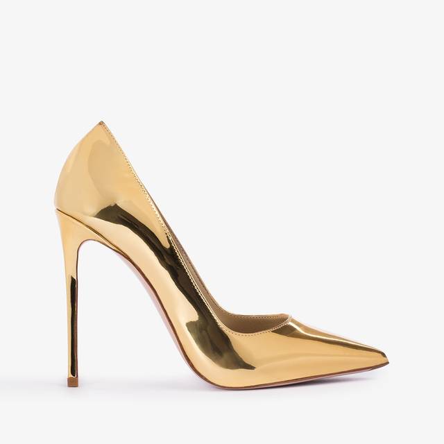 Le Silla Décolleté metallizzata oro pepita Offerte