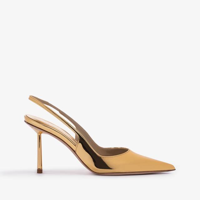 Le Silla Slingback metallizzata oro pepita Hotsell