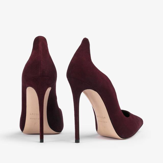 Le Silla Décolleté scamosciata rossa cherry I Più Venduti