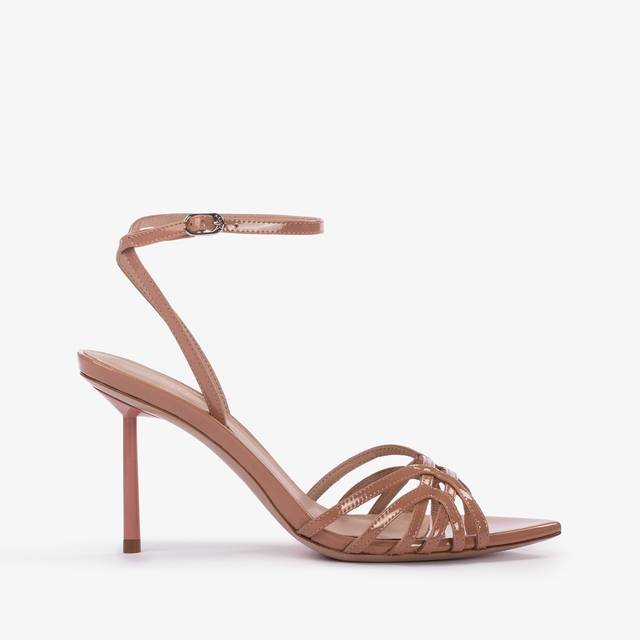Le Silla Sandalo vernice nude phard Italia