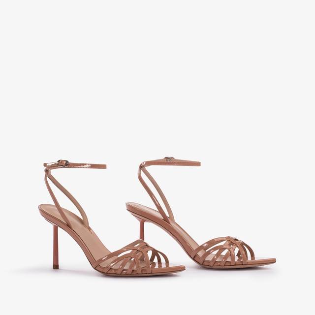 Le Silla Sandalo vernice nude phard Italia