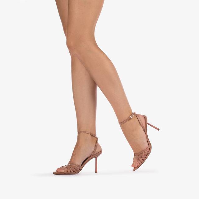 Le Silla Sandalo vernice nude phard Italia