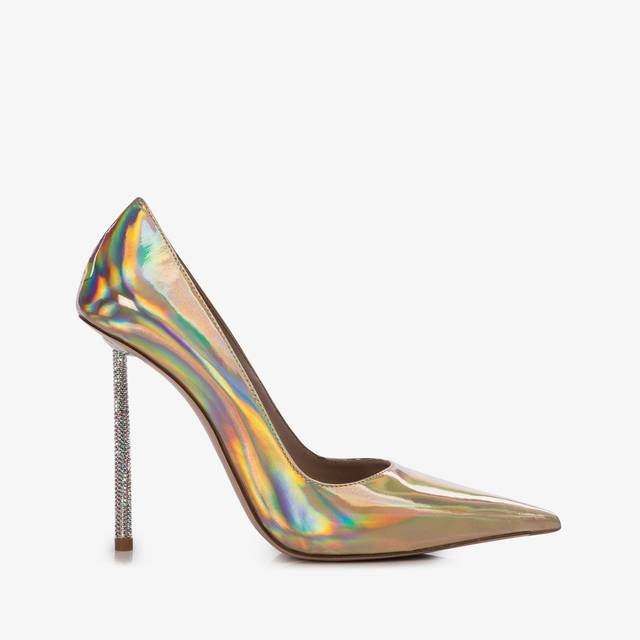 Le Silla Décolleté iridescente nude Vendita