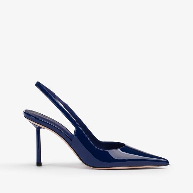 Le Silla Slingback vernice blu Fino Al -60%