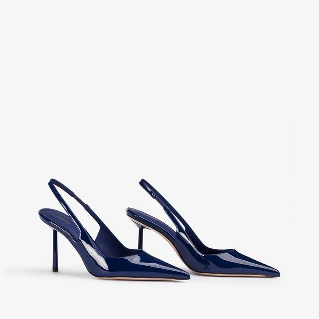 Le Silla Slingback vernice blu Fino Al -60%