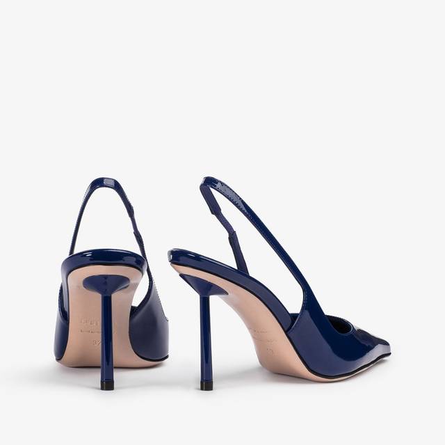 Le Silla Slingback vernice blu Fino Al -60%