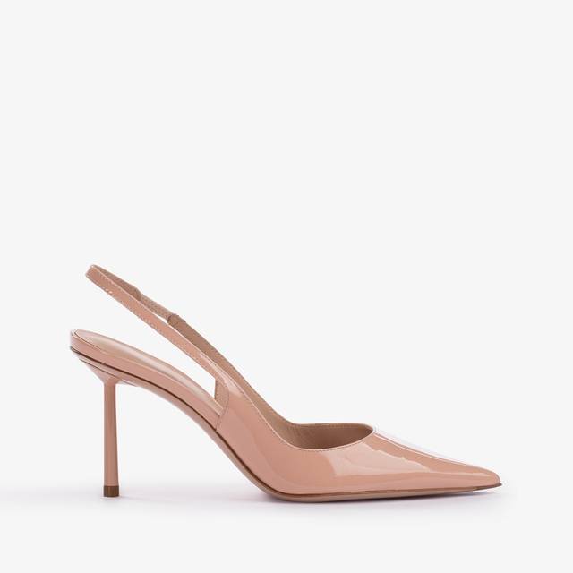 Le Silla Slingback vernice nude skin Shopping Online