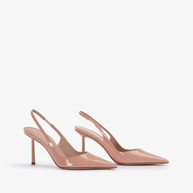 Le Silla Slingback vernice nude skin Shopping Online