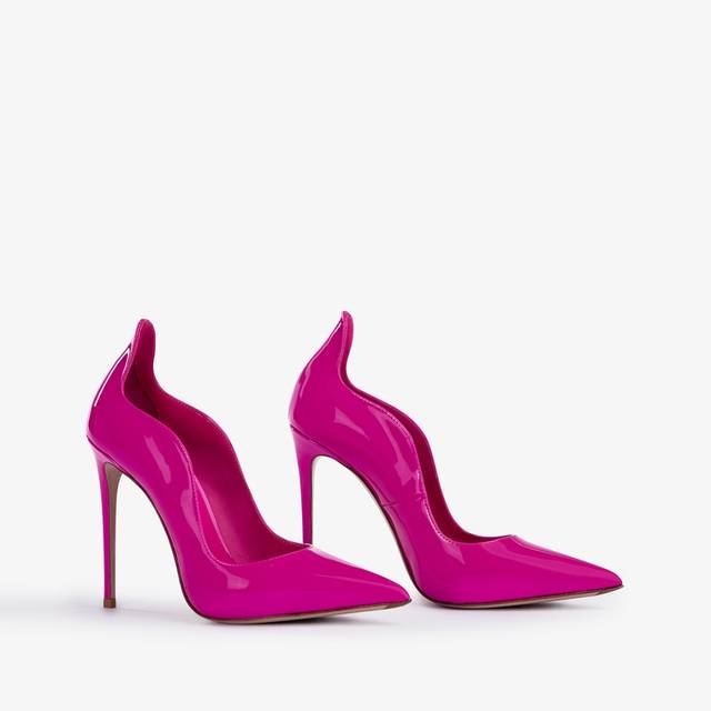 Le Silla Décolleté vernice fucsia bouganville Sconto