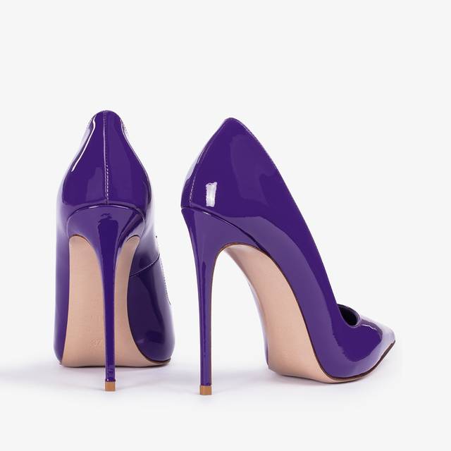 Le Silla Décolleté vernice viola queen Shopping online