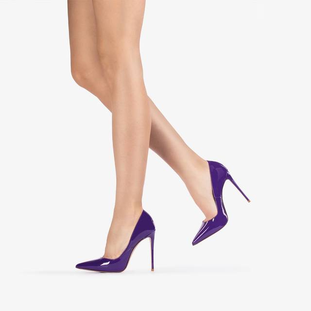 Le Silla Décolleté vernice viola queen Shopping online