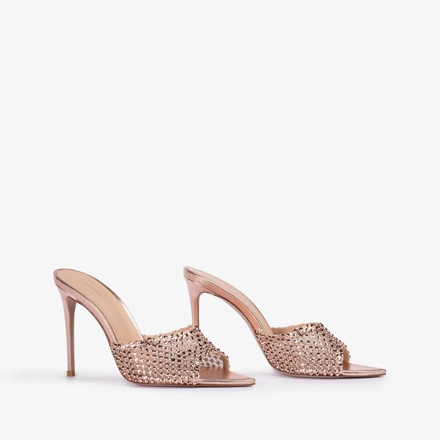 Le Silla Sandalo gioiello rete oro rosa Offerte
