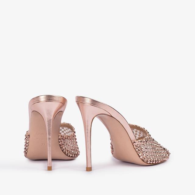 Le Silla Sandalo gioiello rete oro rosa Offerte