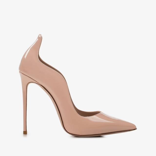Le Silla Décolleté vernice nude skin