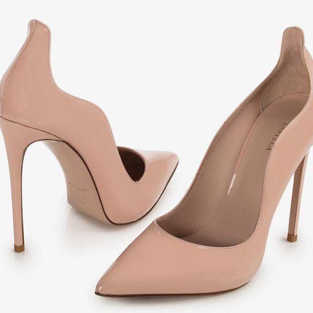 Le Silla Décolleté vernice nude skin Fino Al -60%