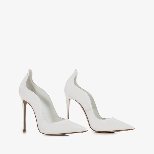 Le Silla Décolleté vernice bianca Shopping Online