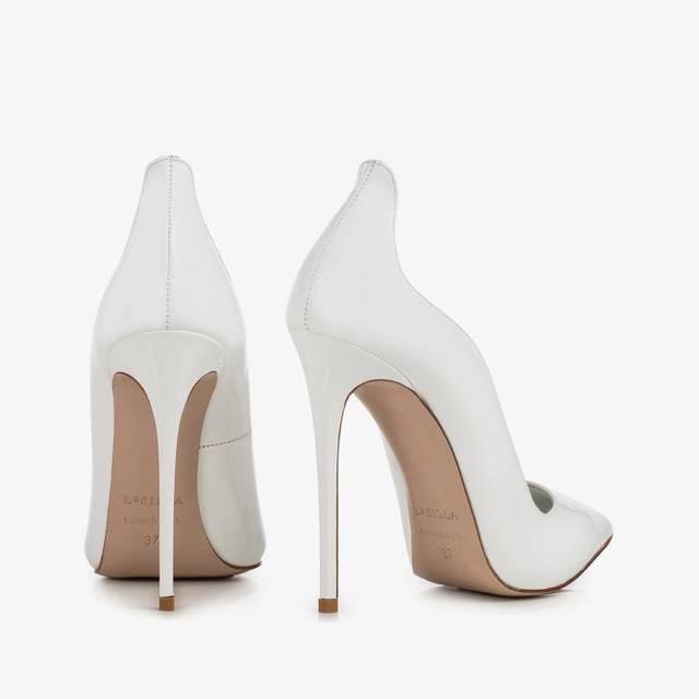 Le Silla Décolleté vernice bianca Shopping Online