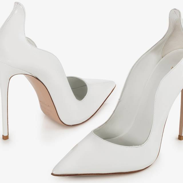 Le Silla Décolleté vernice bianca Shopping Online