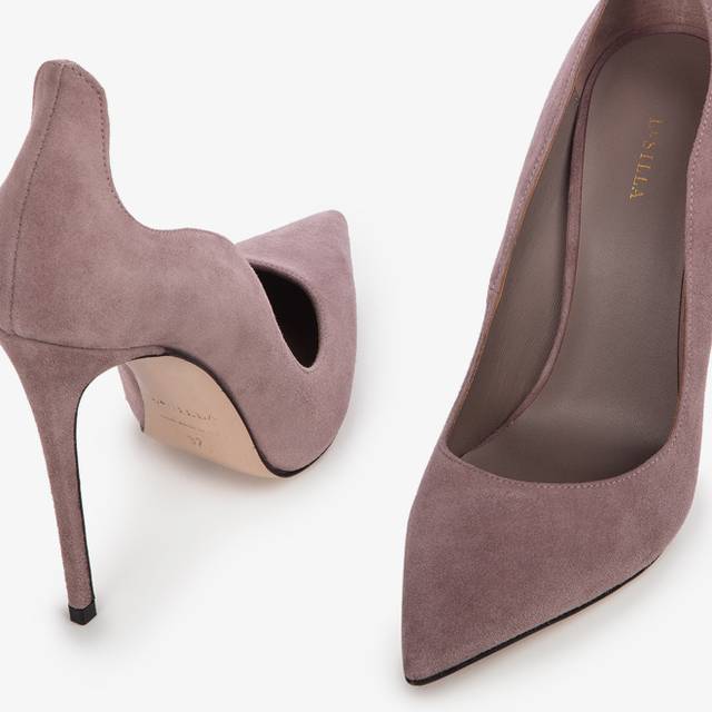 Le Silla Décolleté camoscio nude petra Online