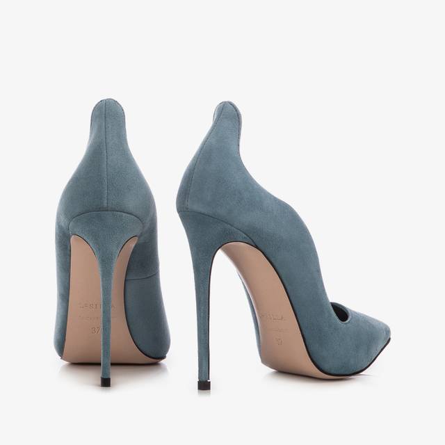 Le Silla Décolleté camoscio azzurro istanbul Outlet