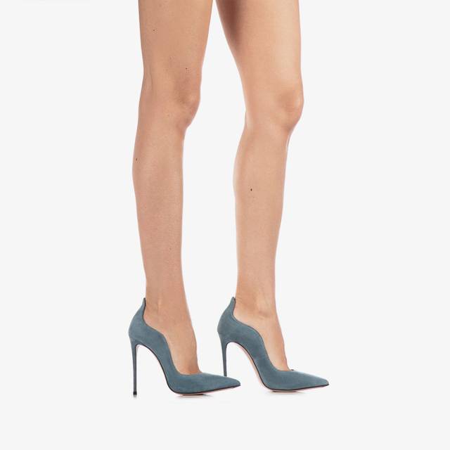 Le Silla Décolleté camoscio azzurro istanbul Outlet