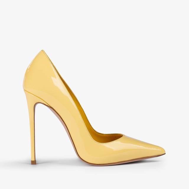 Le Silla Décolleté vernice gialla butter