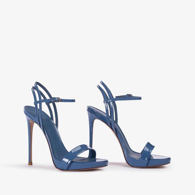 Le Silla Sandalo vernice azzurro nilo Italy