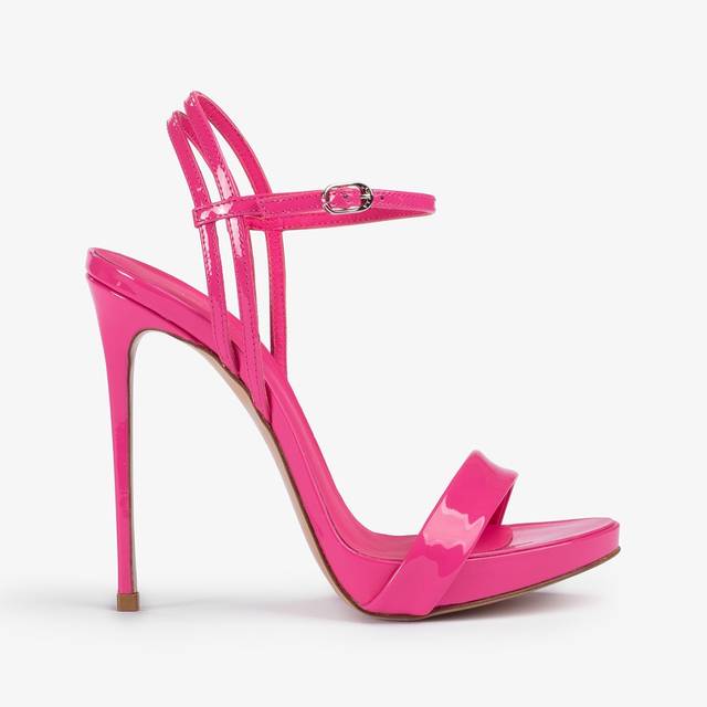 Le Silla Sandalo vernice fucsia party