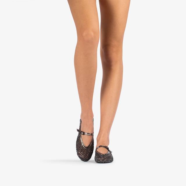 Le Silla Ballerina gioiello rete peltro con Cristalli Negozi Online