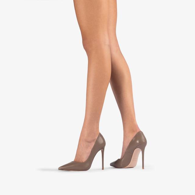 Le Silla Décolleté pelle grigia sesamo Vendite Flash
