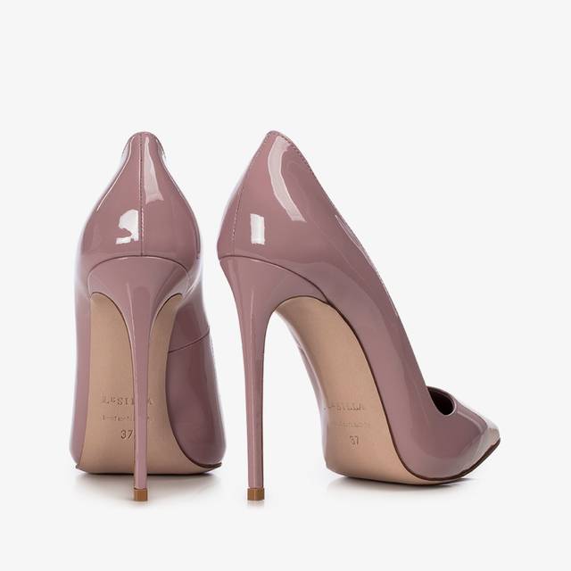 Le Silla Décolleté vernice rosa paris In Saldo