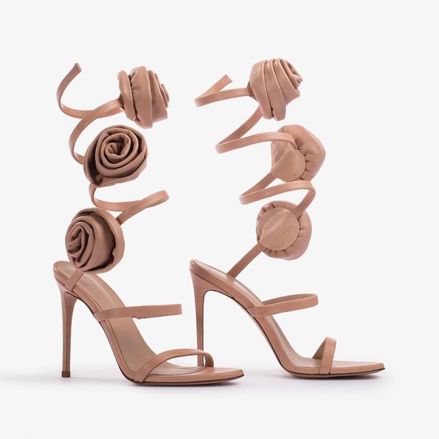 Le Silla Sandalo pelle nude phard e rose Qualità