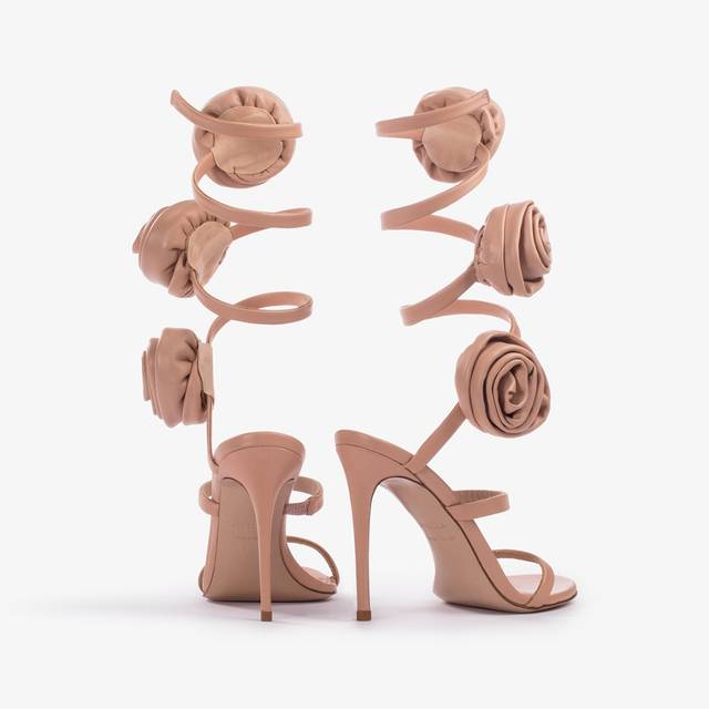 Le Silla Sandalo pelle nude phard e rose Qualità
