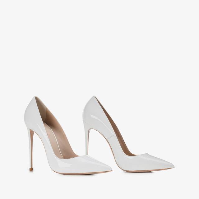 Le Silla Décolleté vernice bianca Fino Al -60%