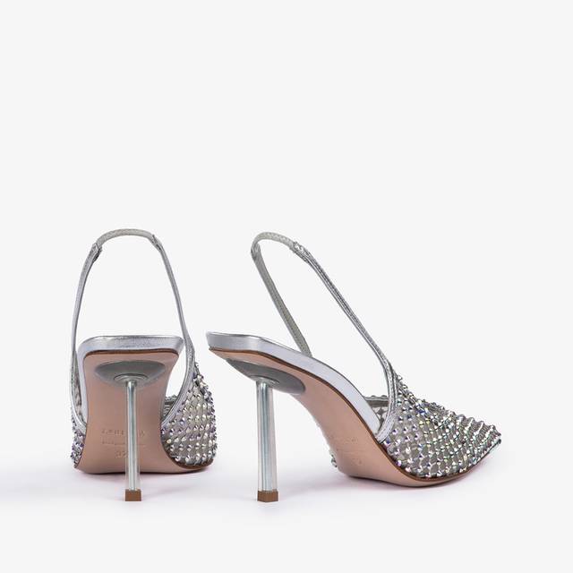 Le Silla Slingback gioiello rete argento eclissi Affare Del Giorno