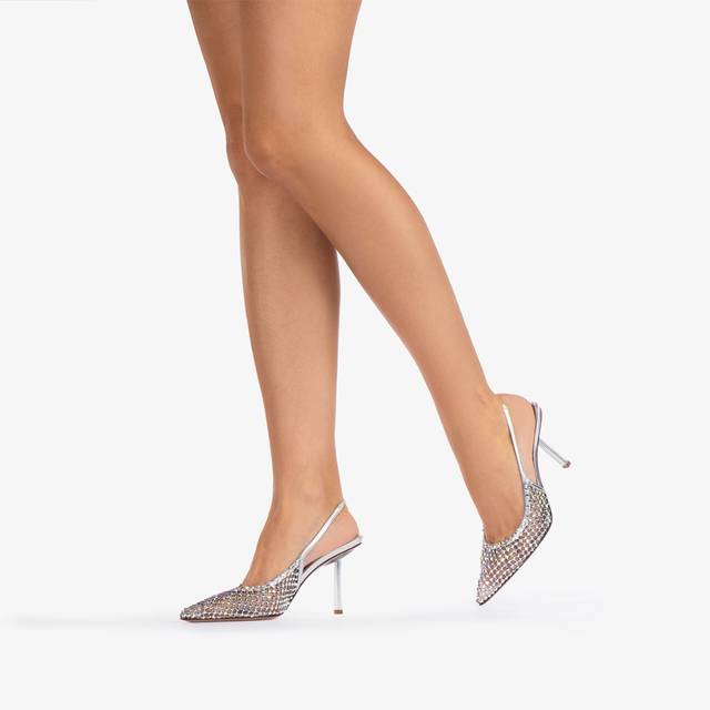 Le Silla Slingback gioiello rete argento eclissi Affare Del Giorno
