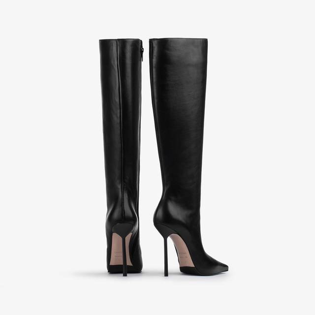 Le Silla Stivale al ginocchio pelle nero Offerta