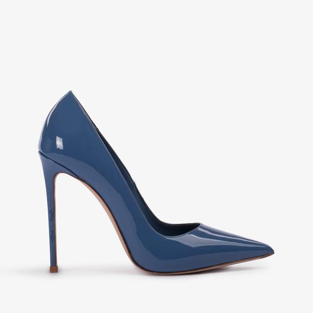 Le Silla Décolleté vernice azzurra nilo