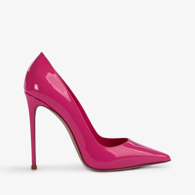 Le Silla Décolleté vernice fucsia party