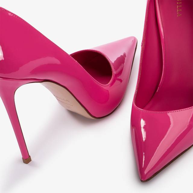 Le Silla Décolleté vernice fucsia party Hotsell